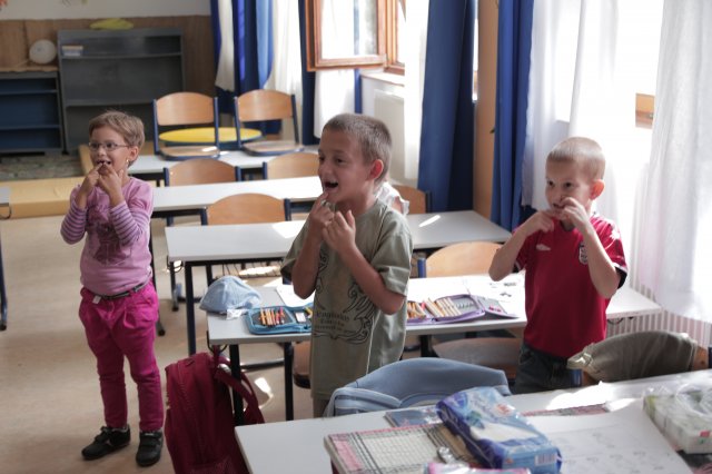 Első napok az iskolában