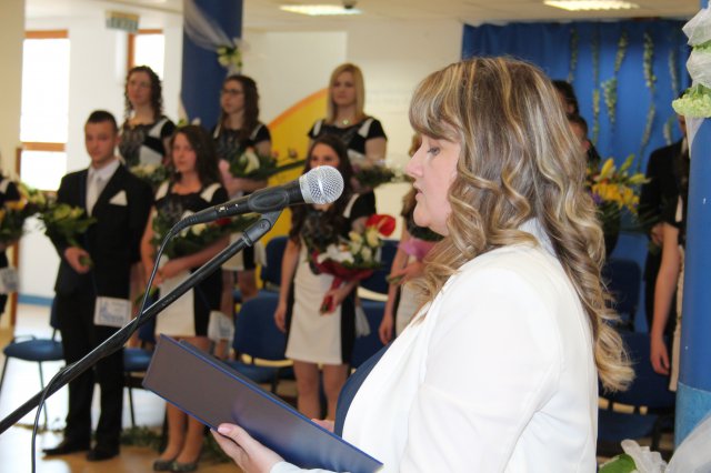 Középiskolai ballagás