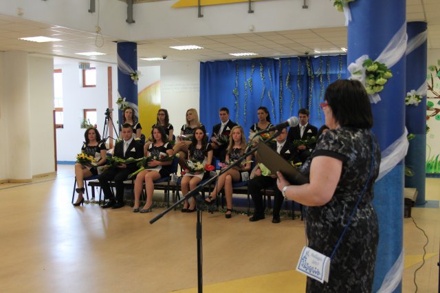 Középiskolai ballagás