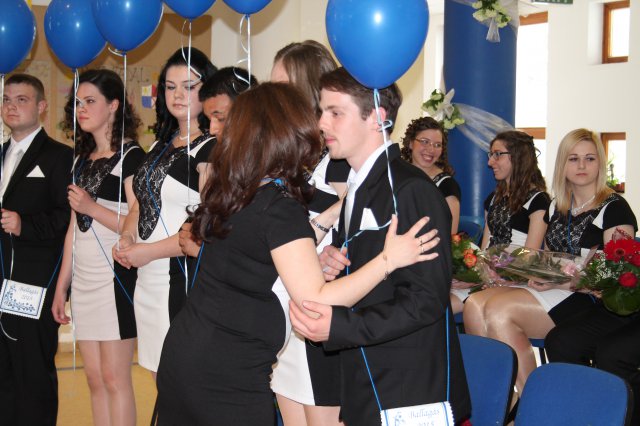 Középiskolai ballagás