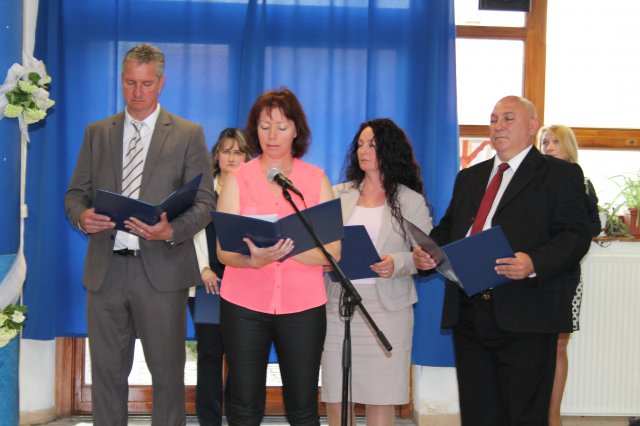 Középiskolai ballagás