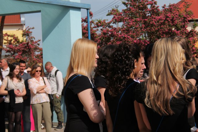 Középiskolai ballagás