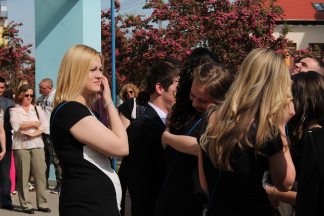 Középiskolai ballagás