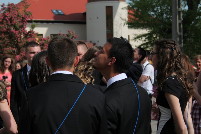 Középiskolai ballagás