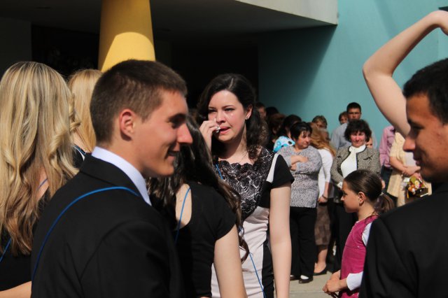 Középiskolai ballagás