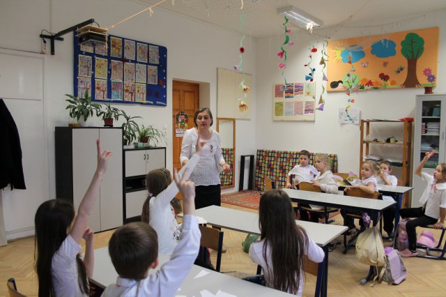 Március 15 az alsó tagozatban