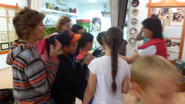 Paprika múzeumban az 5.b osztála