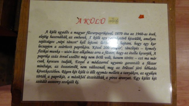 Paprika múzeumban az 5.b osztála