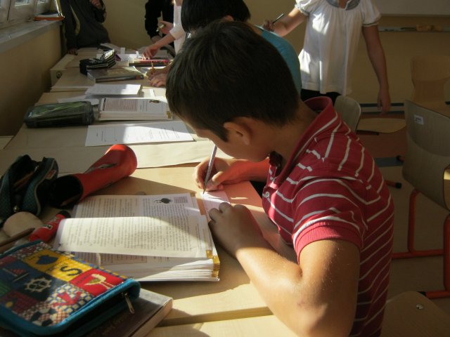 Rendhagyó órák az 5. a-ban