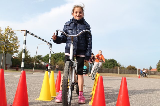 Kerékpáros ügyességi verseny