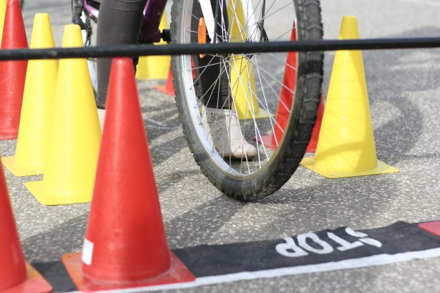 Kerékpáros ügyességi verseny