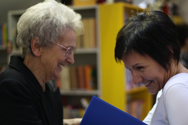 Nyugdíjas pedagógusok köszöntése