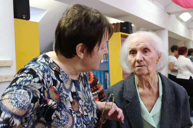 Nyugdíjas pedagógusok köszöntése