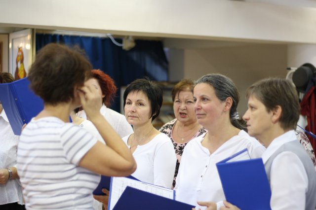 Nyugdíjas pedagógusok köszöntése