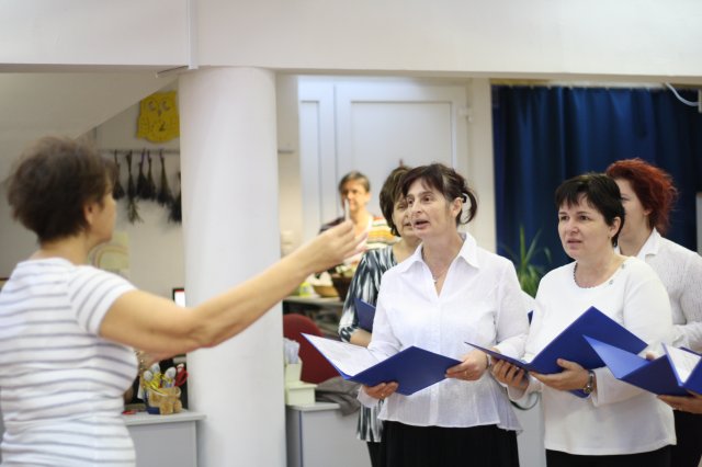 Nyugdíjas pedagógusok köszöntése