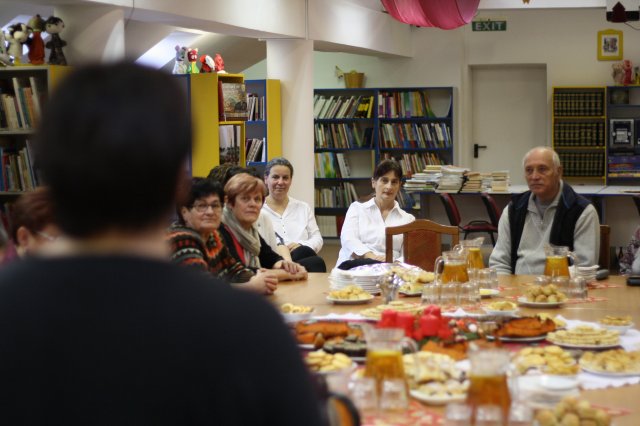 Nyugdíjas pedagógusok köszöntése