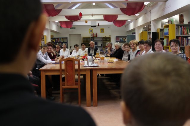 Nyugdíjas pedagógusok köszöntése