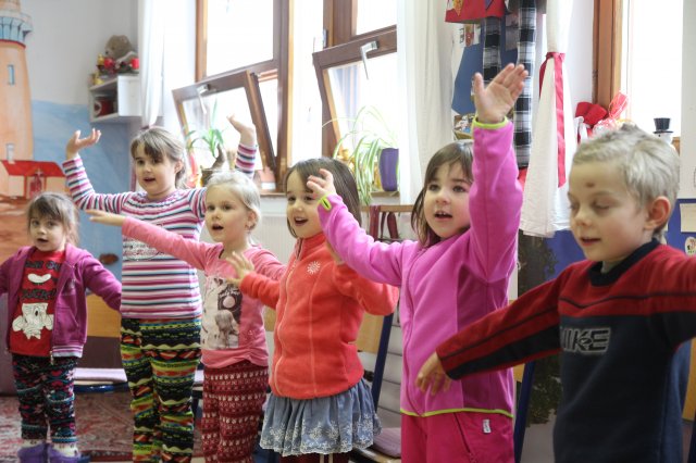 Óvodások vendégségben