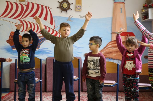 Óvodások vendégségben