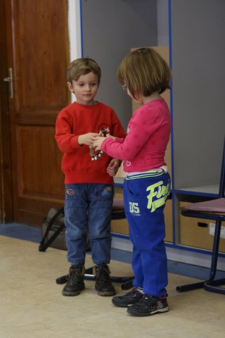 Óvodások vendégségben