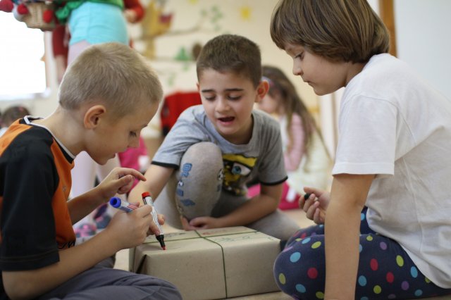 Óvodások vendégségben