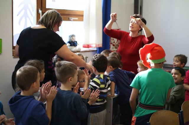 Óvodások vendégségben