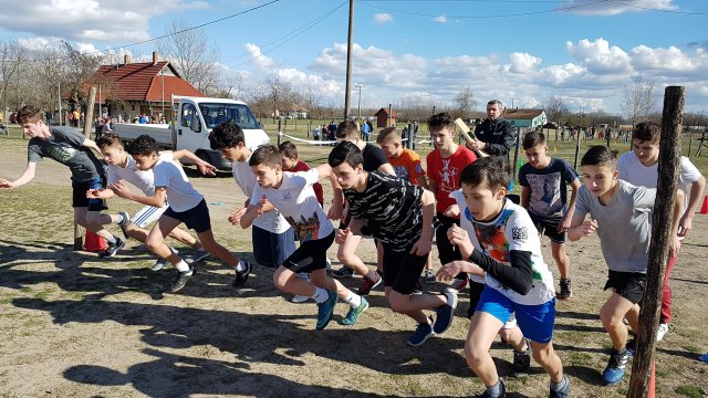 Diákolimpia mezei futás