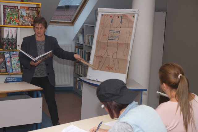 Nyugdíjas pedagógusok köszöntése