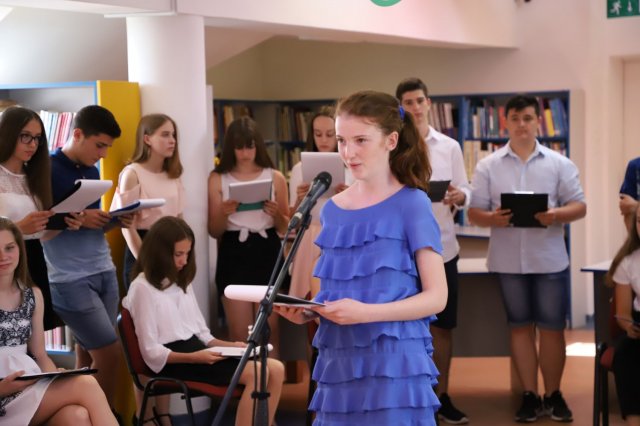 Búcsúzó a pedagógusoktól