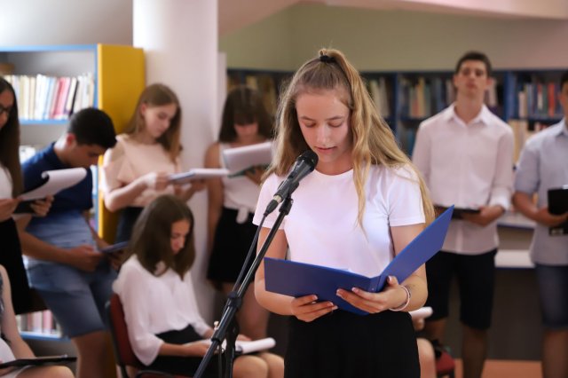 Búcsúzó a pedagógusoktól