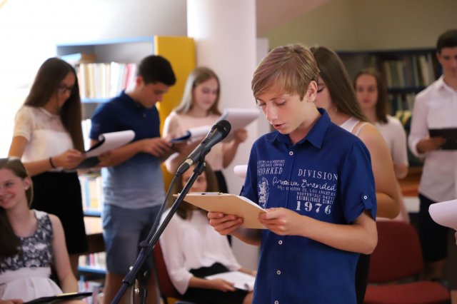 Búcsúzó a pedagógusoktól