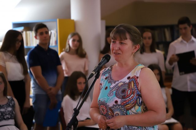 Búcsúzó a pedagógusoktól