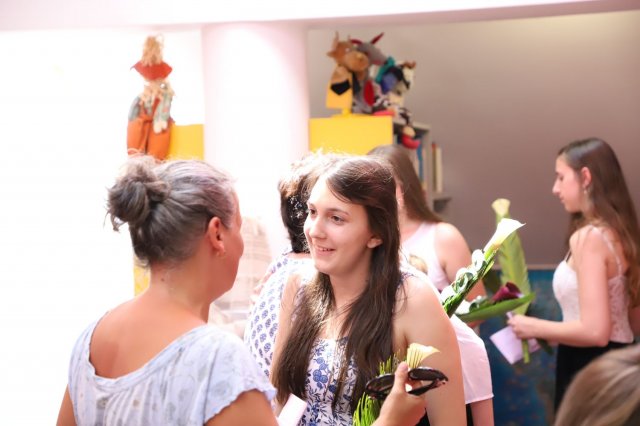 Búcsúzó a pedagógusoktól