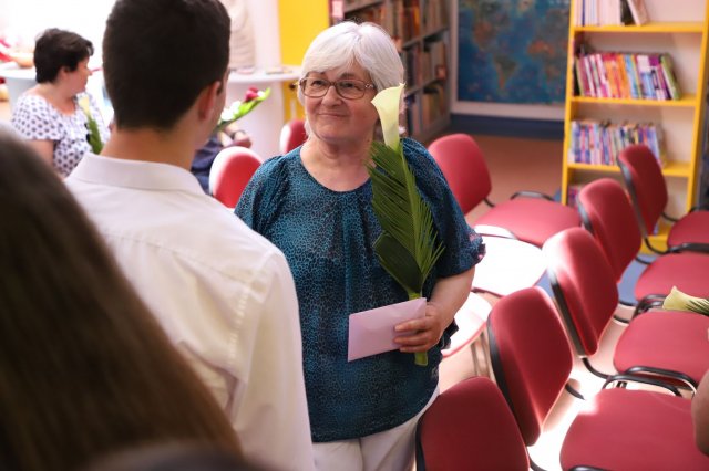 Búcsúzó a pedagógusoktól