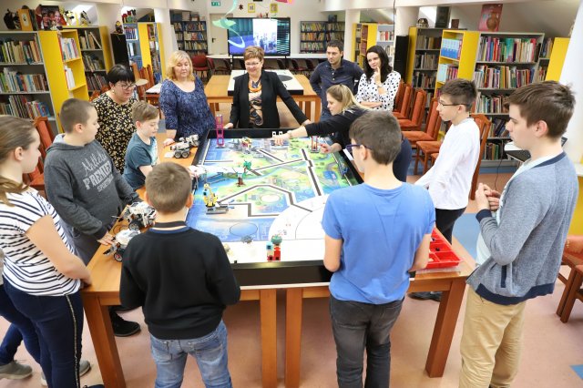 Robotika szakkör bemutatkozója