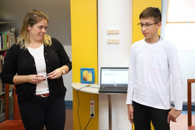 Robotika szakkör bemutatkozója