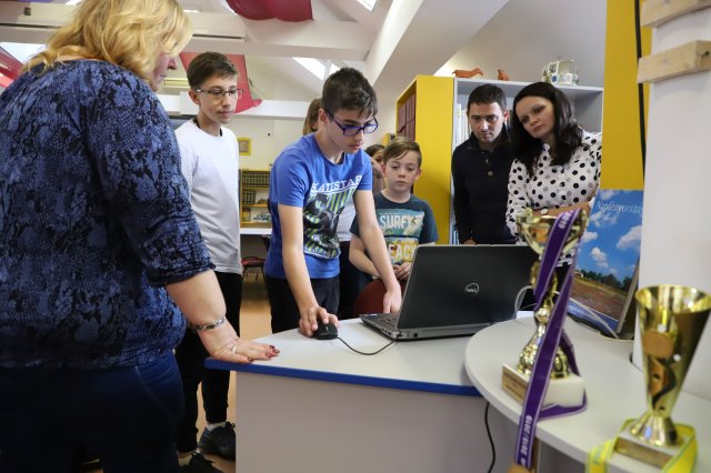 Robotika szakkör bemutatkozója