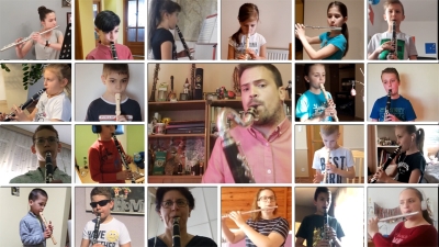 „Maradj otthon!”…..tanítás a művészeti iskolában….