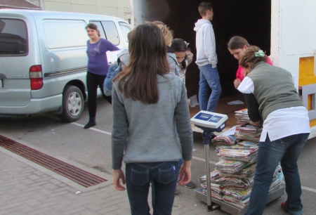 Őszi papírgyűjtési verseny
