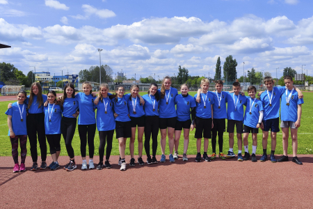 Siker atlétika versenyen